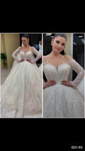 G21-053 Marfil Vestido princesa Vestido de novia Principal Clean Frame