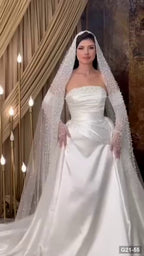 G21-055 Marfil Recto Vestido de novia Principal Clean Frame