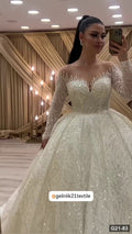 G21-083 Marfil Vestido princesa Vestido de novia Principal Clean Frame