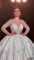 G21-089 Marfil Vestido princesa Vestido de novia Principal Clean Frame
