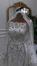 G21-096 Marfil Vestido princesa Vestido de novia Principal Clean Frame