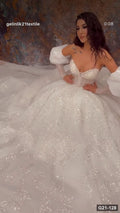 G21-128 Marfil Vestido princesa Vestido de novia Principal Clean Frame