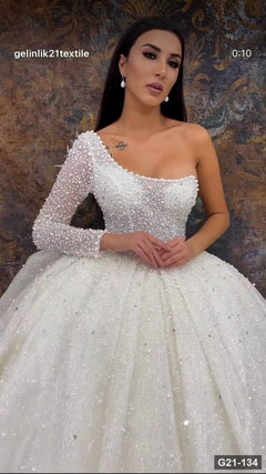 G21-134 Marfil Vestido princesa Vestido de novia Principal Clean Frame