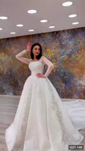 G21-140 Marfil Vestido princesa Vestido de novia Principal Clean Frame