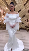 G21-145 Marfil Sirena Vestido de novia Principal Clean Frame