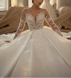 G21-22 Cristal Sparkling Vestido princesa