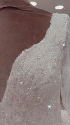 G21-134A - Marfil suave Adornado Vestido princesa Vestido de novia